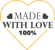 Made with love 100 Prozent